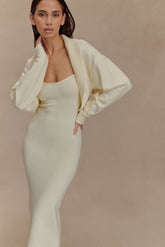 Kingston Knit Maxi Dress - Ivory